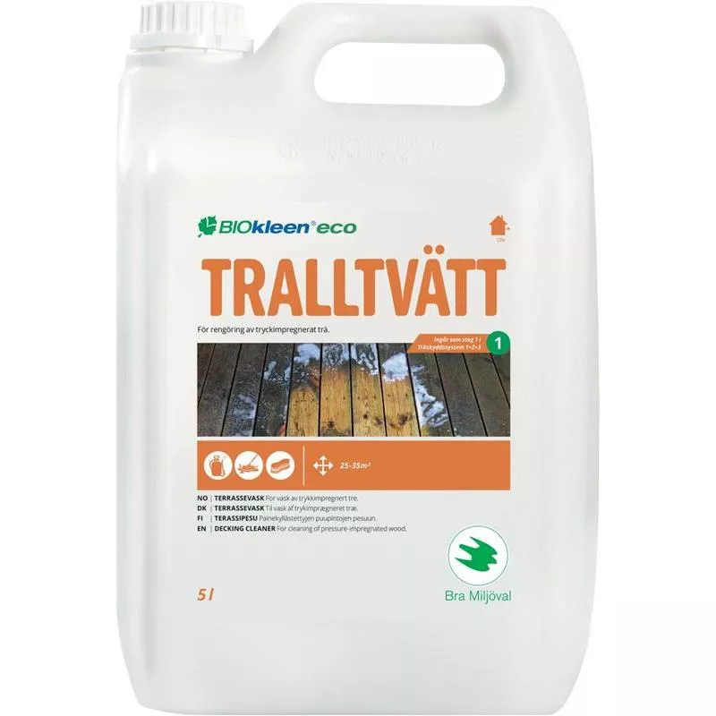 TRALLTVÄTT BIOKLEEN ECO 5L