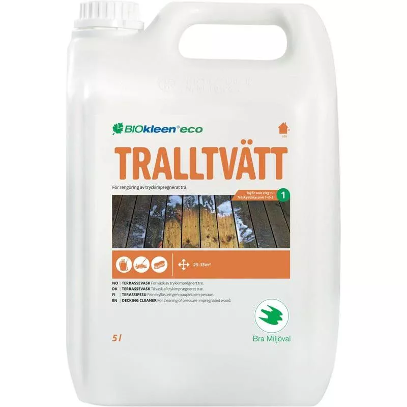 TRALLTVÄTT BIOKLEEN ECO 5L