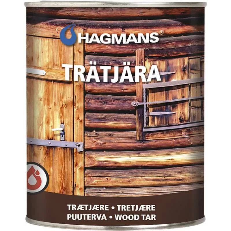 TRÄTJÄRA 40472 HAGMANS MÖRKBRUN 3L