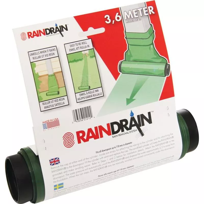 REGNVATTENSPRIDARE RAIN DRAIN 3,6M  402040