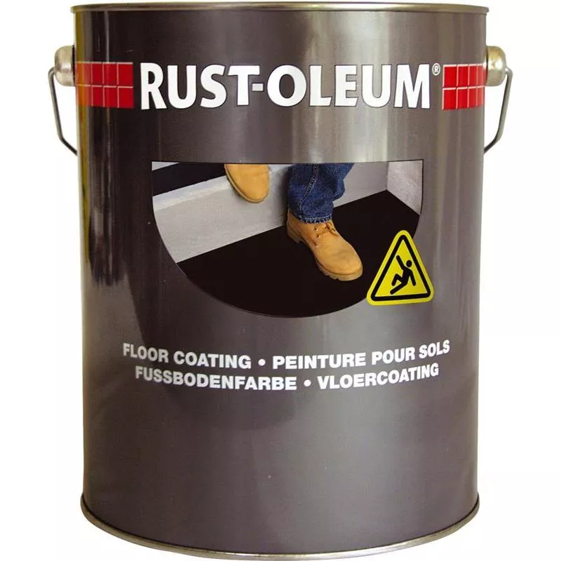 HALKSKYDDSFÄRG 7100NS RUSTOLEUM SVART RAL9005 5L