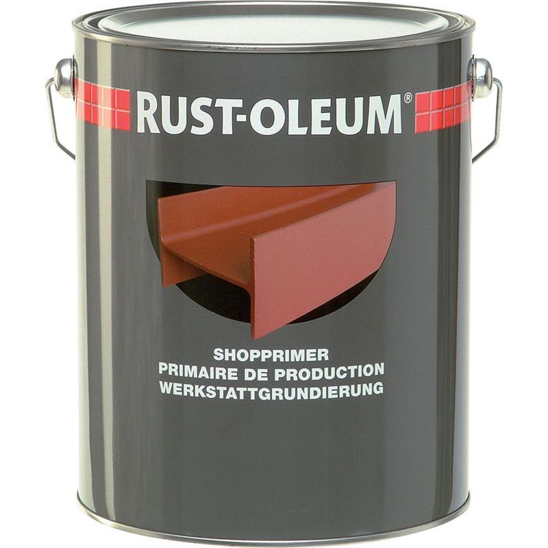 ROSTSKYDDSFÄRG SHOP-PRIMER RUSTOLEUM RÖDBRUN 5L