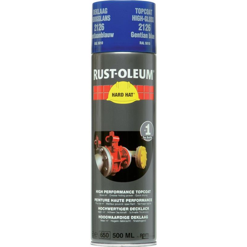 SPRAYFÄRG HARD HAT 2126 RUSTOLEUM BLÅ 500ML