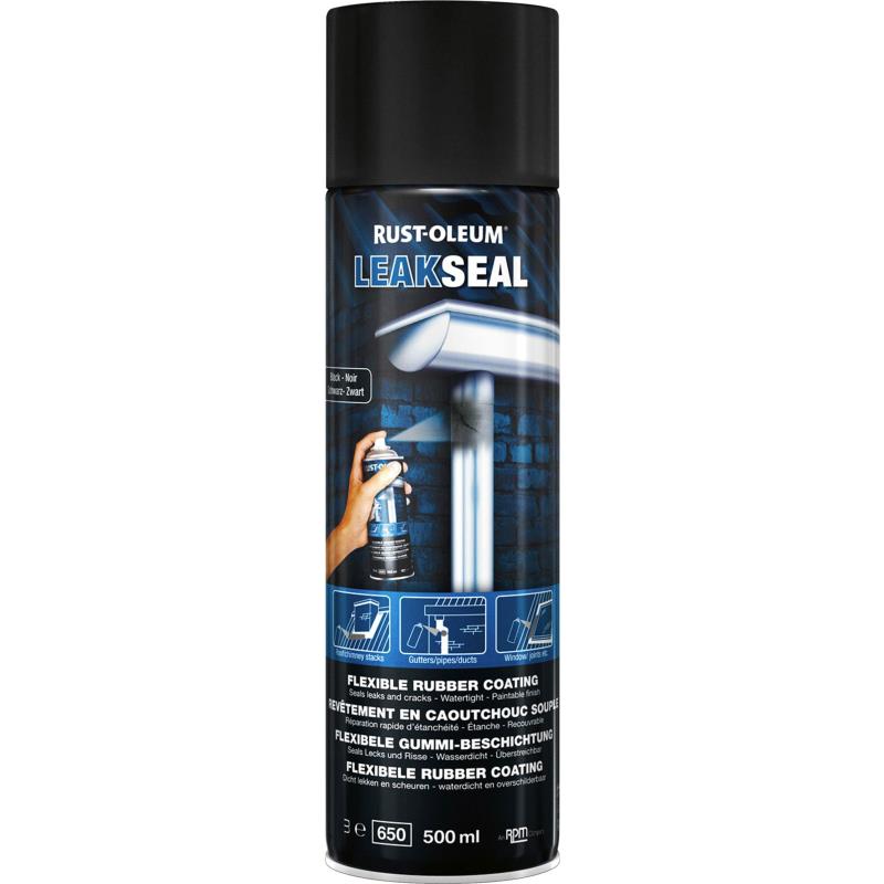 TÄTSPRAY 3410 LEAKSEAL RUSTOLEUM AEROSOL TRANSP 500ML